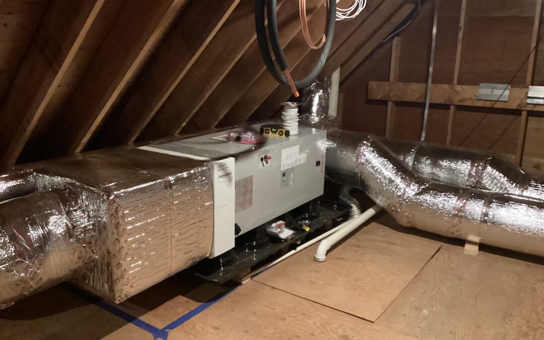 Bosch Heat Pump Installation for a Sudbury Waterfront Addition